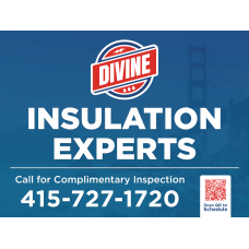 Yard Sign-Insulation (Includes H-stake)
